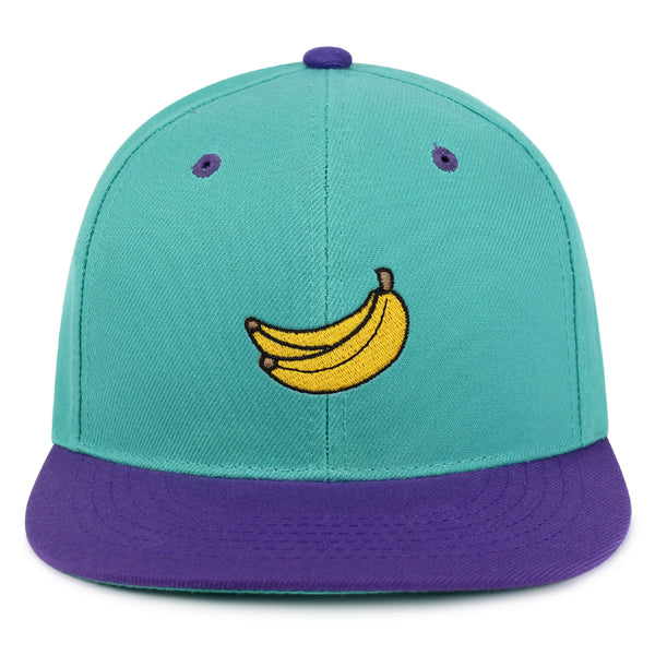 Banana Fruit Snapback Hat Embroidered Hip-Hop Baseball Cap Monkey