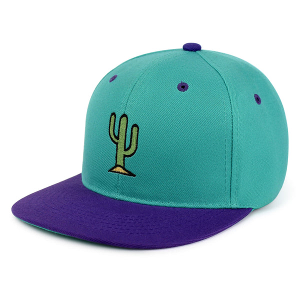 Cactus Snapback Hat Embroidered Hip-Hop Baseball Cap Desert Hot