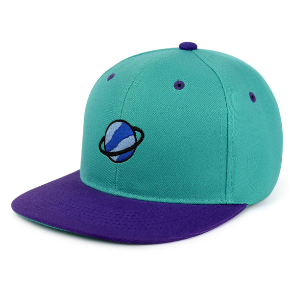 Planet Snapback Hat Embroidered Hip-Hop Baseball Cap Space