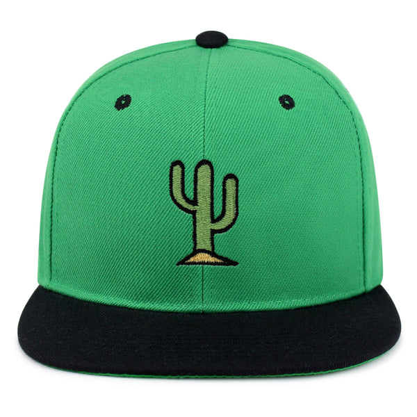 Cactus Snapback Hat Embroidered Hip-Hop Baseball Cap Desert Hot