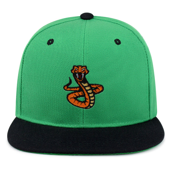 Rattlesnake Snapback Hat Embroidered Hip-Hop Baseball Cap Snake