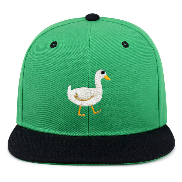 Duck Snapback Hat Embroidered Hip-Hop Baseball Cap Bird Lake