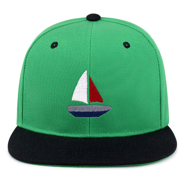 Cute Boat Snapback Hat Embroidered Hip-Hop Baseball Cap Sailor Ocean