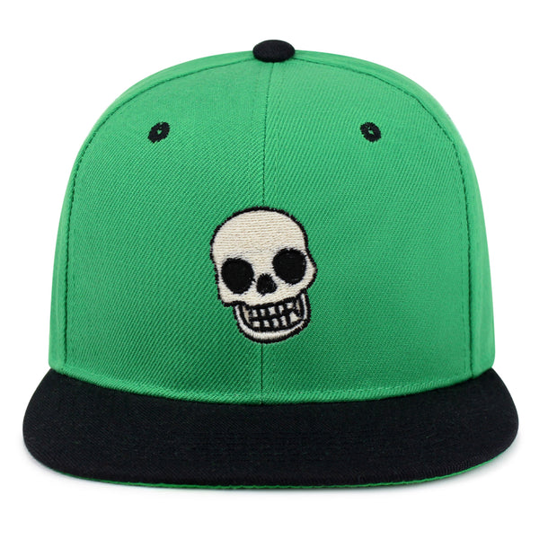 Skull Snapback Hat Embroidered Hip-Hop Baseball Cap Girly Halloween