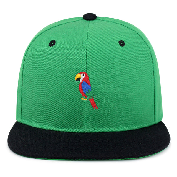 Parrot Snapback Hat Embroidered Hip-Hop Baseball Cap Bird Animal