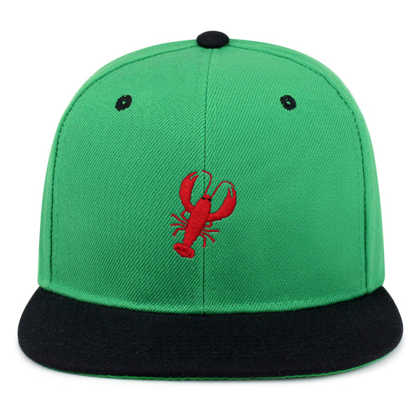 Lobster Snapback Hat Embroidered Hip-Hop Baseball Cap Seafood