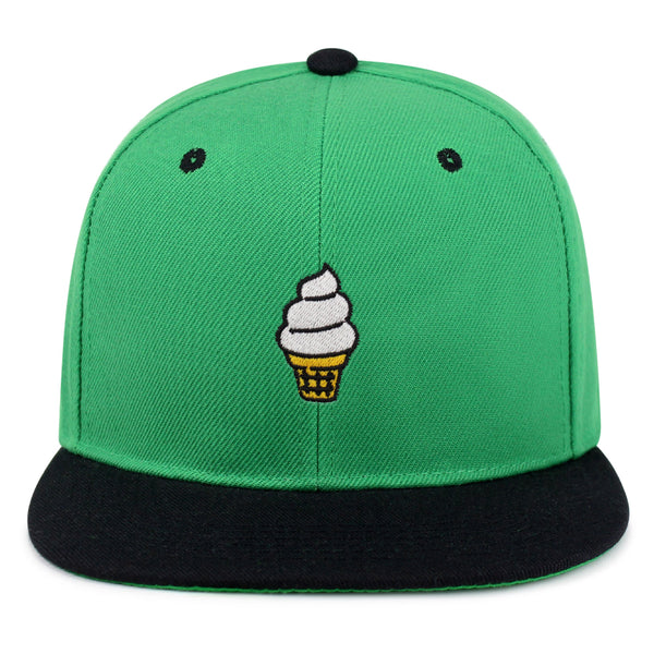 Ice cream Cone Snapback Hat Embroidered Hip-Hop Baseball Cap Cute