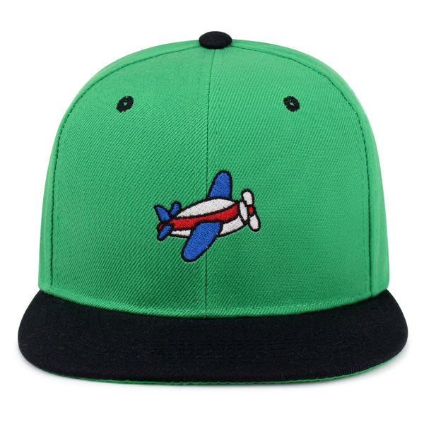 Prop Plane Snapback Hat Embroidered Hip-Hop Baseball Cap Cute