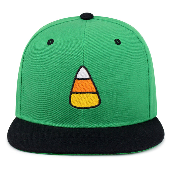 Candy Corn Snapback Hat Embroidered Hip-Hop Baseball Cap Snack Funny