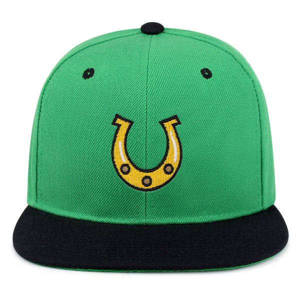 Horseshoe Snapback Hat Embroidered Hip-Hop Baseball Cap Cowboy