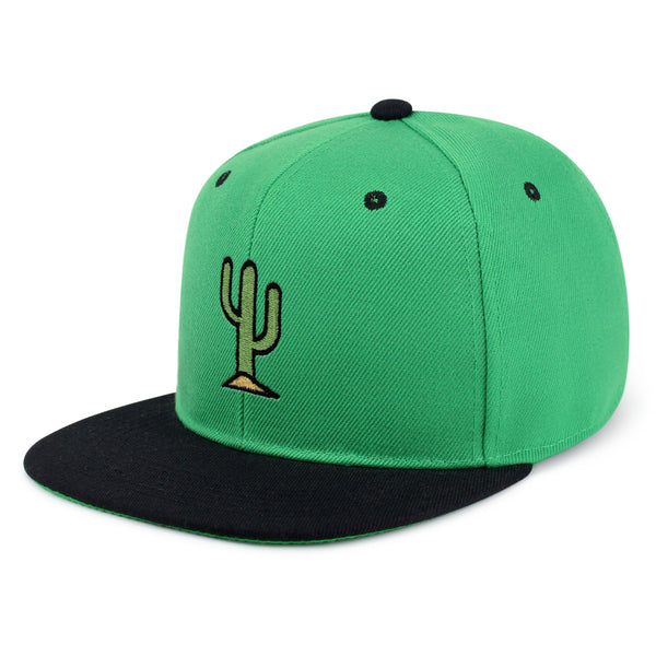 Cactus Snapback Hat Embroidered Hip-Hop Baseball Cap Desert Hot