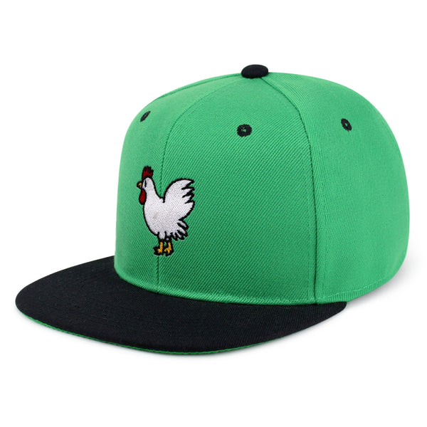 Chicken Snapback Hat Embroidered Hip-Hop Baseball Cap Chick Fried