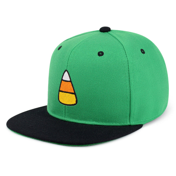 Candy Corn Snapback Hat Embroidered Hip-Hop Baseball Cap Snack Funny