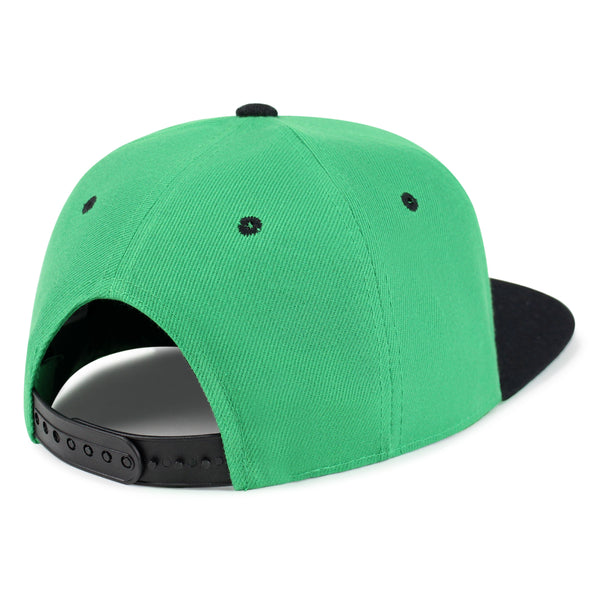 Safety Cone Snapback Hat Embroidered Hip-Hop Baseball Cap Construction