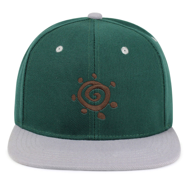 Indian Kokopelli Snapback Hat Embroidered Hip-Hop Baseball Cap Traditional Symbol