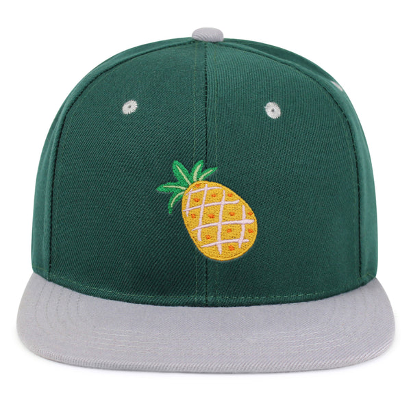 Papaya Fruit Snapback Hat Embroidered Hip-Hop Baseball Cap Pineapple