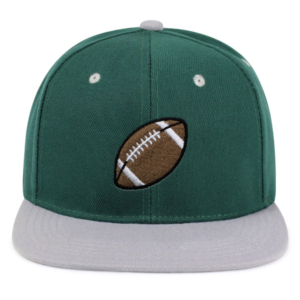 Football Snapback Hat Embroidered Hip-Hop Baseball Cap Rugby Sports Fan