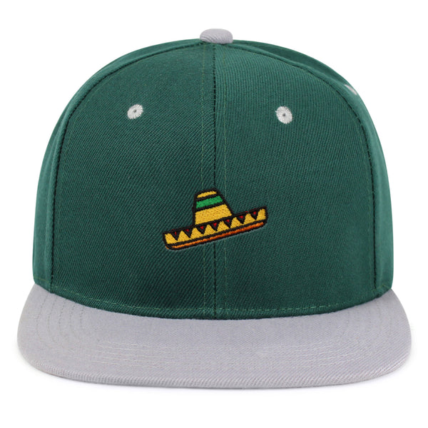 Mexican Hat Snapback Hat Embroidered Hip-Hop Baseball Cap Mexico Cowboy