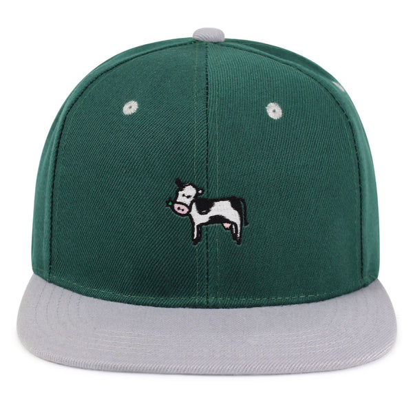 Cow  Snapback Hat Embroidered Hip-Hop Baseball Cap Cute