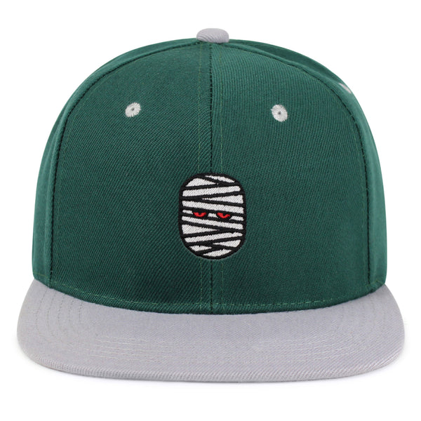 Mummy  Snapback Hat Embroidered Hip-Hop Baseball Cap Scary