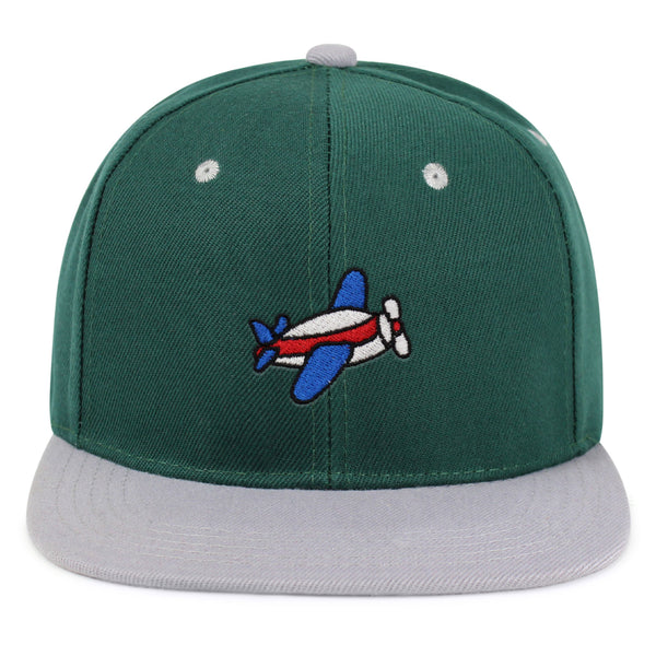 Prop Plane Snapback Hat Embroidered Hip-Hop Baseball Cap Cute