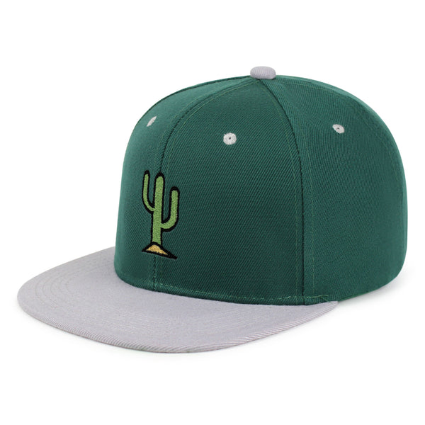 Cactus Snapback Hat Embroidered Hip-Hop Baseball Cap Desert Hot