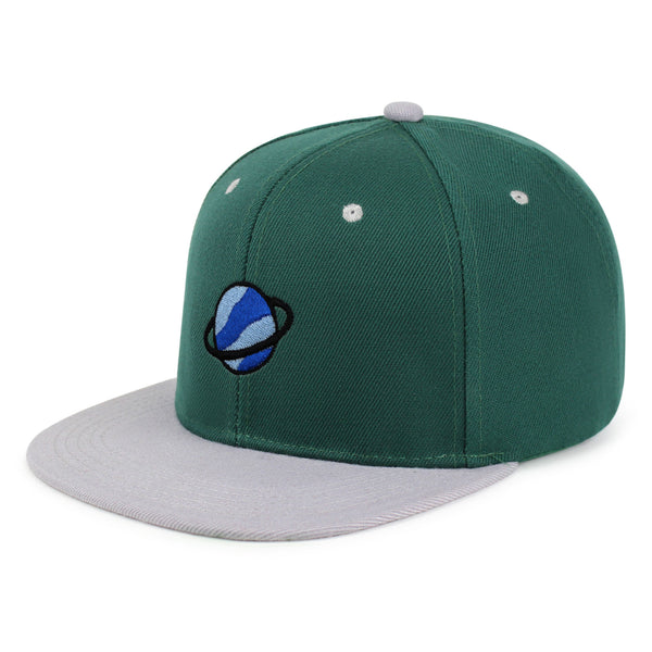 Planet Snapback Hat Embroidered Hip-Hop Baseball Cap Space