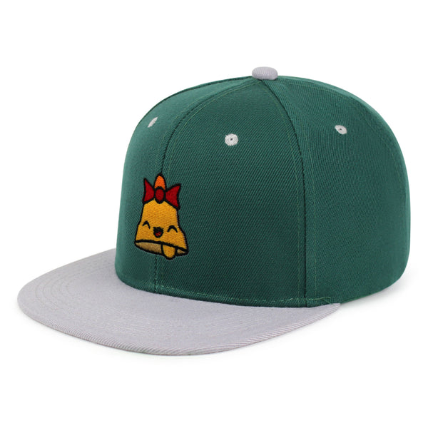 Bell Snapback Hat Embroidered Hip-Hop Baseball Cap Church Yellow