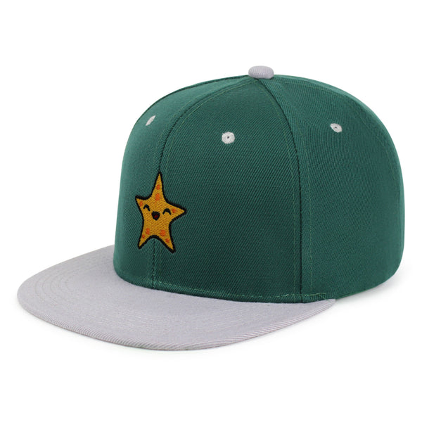 Starfish Snapback Hat Embroidered Hip-Hop Baseball Cap Ocean Fishing