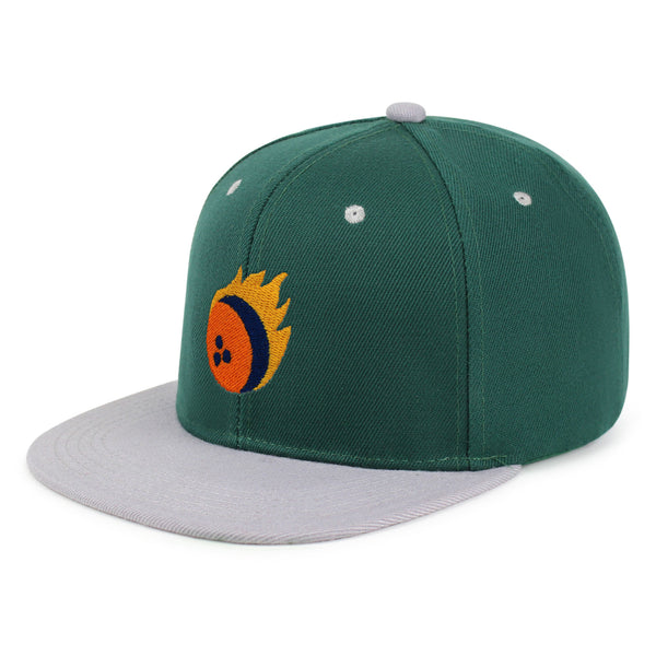 Bowling Snapback Hat Embroidered Hip-Hop Baseball Cap Cosmic Sports