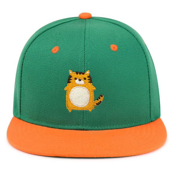 Tiger Snapback Hat Embroidered Hip-Hop Baseball Cap Wild Animal Scary