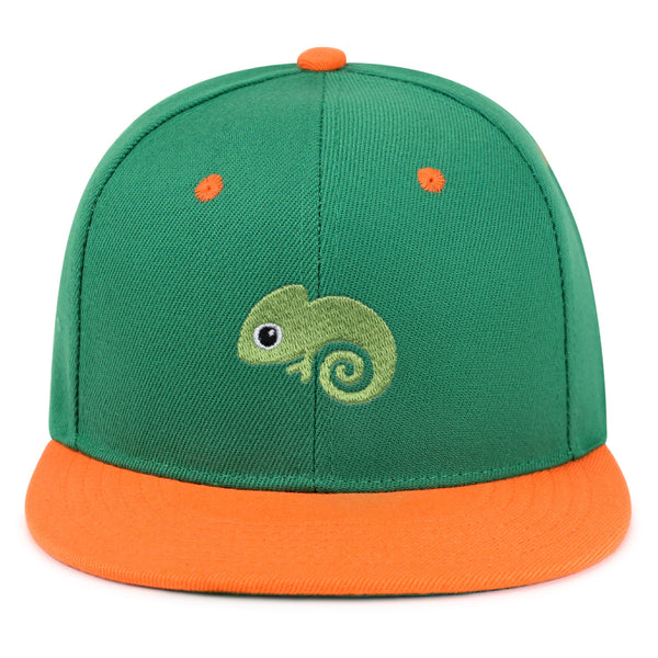 Chameleon Snapback Hat Embroidered Hip-Hop Baseball Cap Amazon Jungle