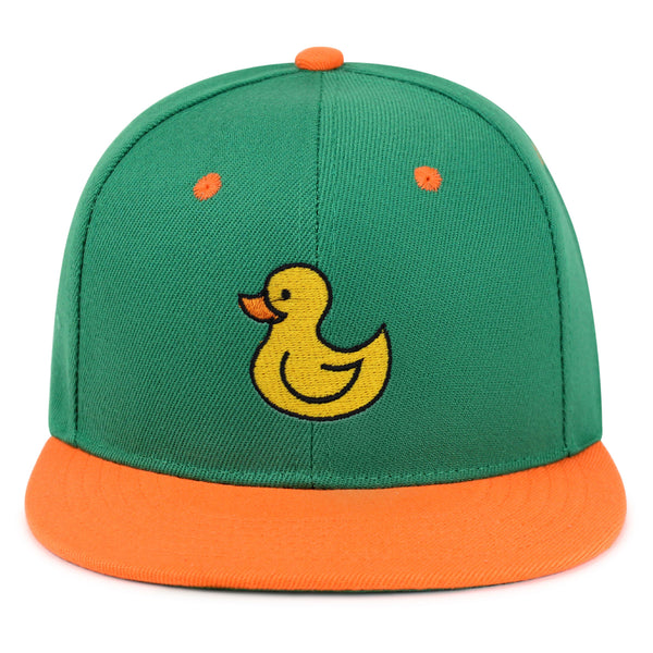 Duck Snapback Hat Embroidered Hip-Hop Baseball Cap Rubberduck Toy