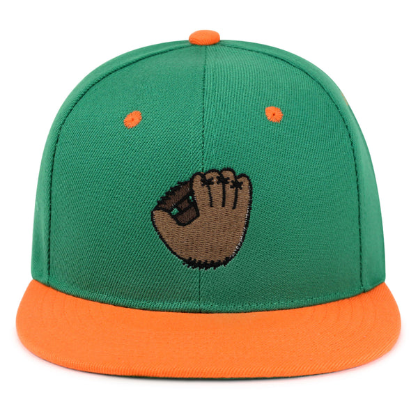 Baseball Glove Snapback Hat Embroidered Hip-Hop Baseball Cap Baseball Game Sports Fan