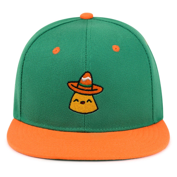 Cowboy Nacho Snapback Hat Embroidered Hip-Hop Baseball Cap Mexica Mexican Food Foodie