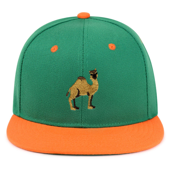 Camel Snapback Hat Embroidered Hip-Hop Baseball Cap Desert Middle East