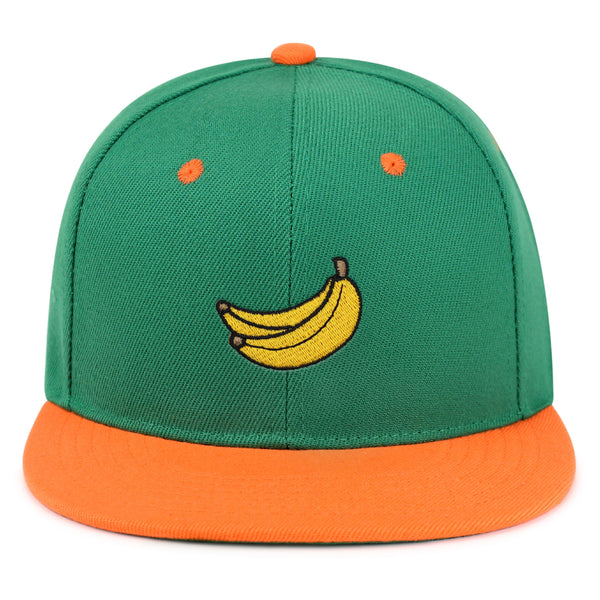 Banana Fruit Snapback Hat Embroidered Hip-Hop Baseball Cap Monkey