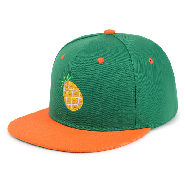 Papaya Fruit Snapback Hat Embroidered Hip-Hop Baseball Cap Pineapple