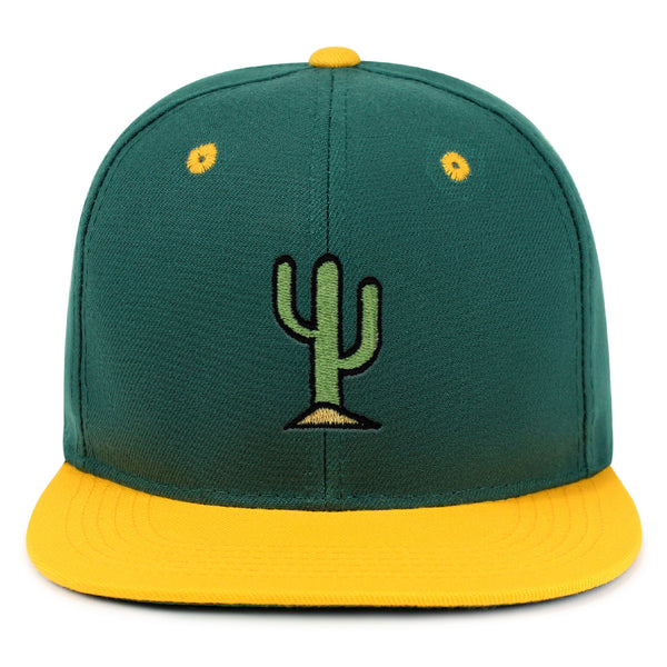 Cactus Snapback Hat Embroidered Hip-Hop Baseball Cap Desert Hot