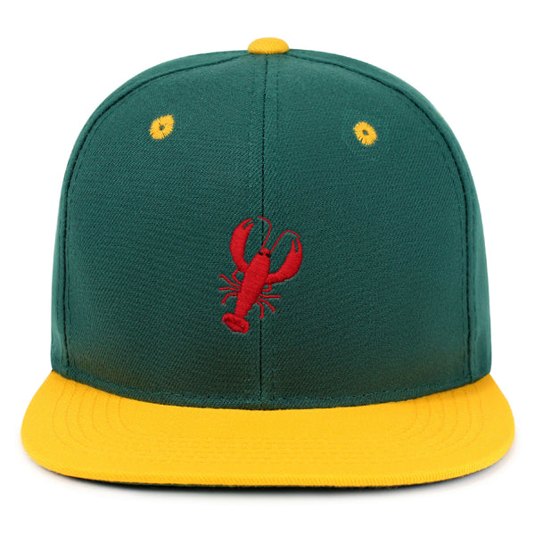 Lobster Snapback Hat Embroidered Hip-Hop Baseball Cap Seafood