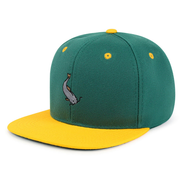 Catfish  Snapback Hat Embroidered Hip-Hop Baseball Cap Seafood