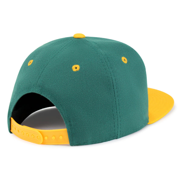 Milk and Cookie Snapback Hat Embroidered Hip-Hop Baseball Cap Snack