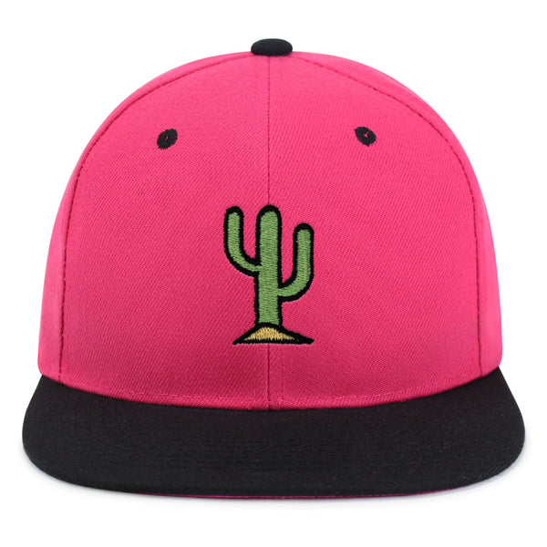 Cactus Snapback Hat Embroidered Hip-Hop Baseball Cap Desert Hot