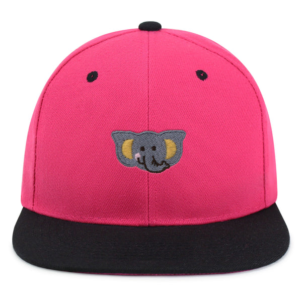 Elephant Snapback Hat Embroidered Hip-Hop Baseball Cap Zoo