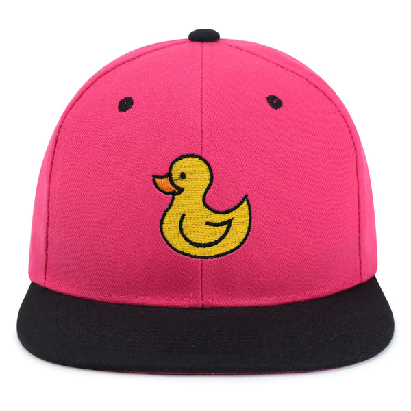 Duck Snapback Hat Embroidered Hip-Hop Baseball Cap Rubberduck Toy