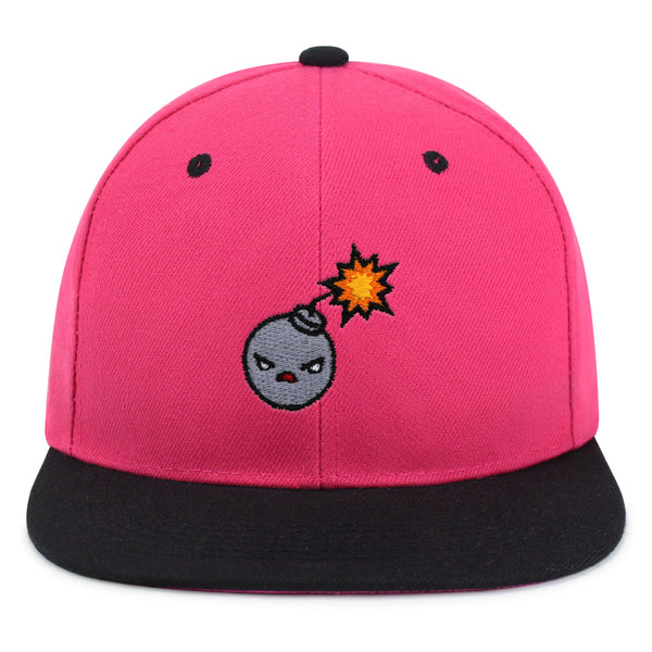 Bomb Snapback Hat Embroidered Hip-Hop Baseball Cap War Combat