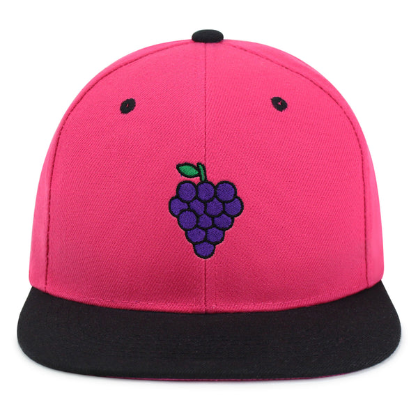 Grapes  Snapback Hat Embroidered Hip-Hop Baseball Cap Fruit