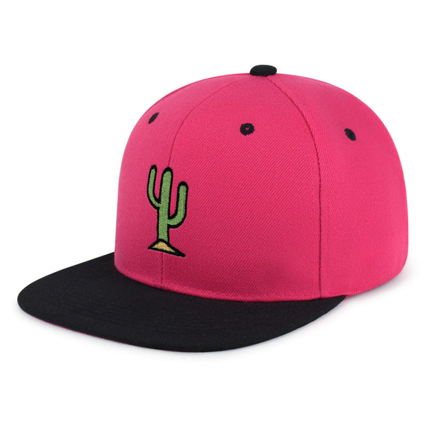 Cactus Snapback Hat Embroidered Hip-Hop Baseball Cap Desert Hot