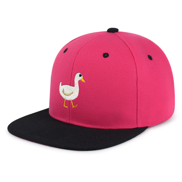 Duck Snapback Hat Embroidered Hip-Hop Baseball Cap Bird Lake