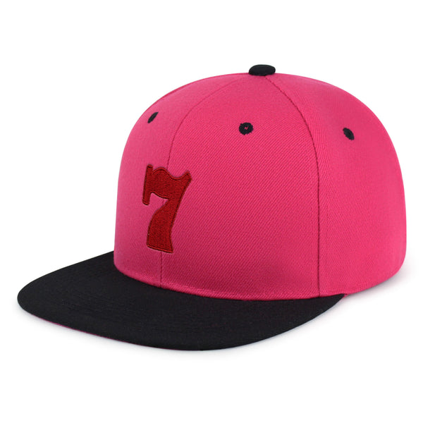 Casino Snapback Hat Embroidered Hip-Hop Baseball Cap Seven Slot Machine